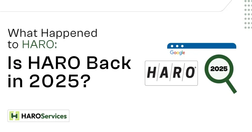 What Happened to HARO and Is HARO Back